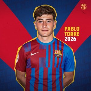 پابلو توره ستاره آینده دار اسپانیایی به بارسلونا پیوست1