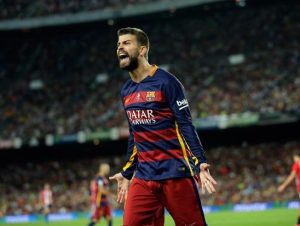 اهانت کاپیتان بارسلونا به داور بازی با الفاظ ناشایست3