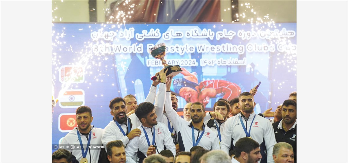 بانک شهر قهرمان رقابت های کشتی آزاد جام باشگاه های جهان شد1