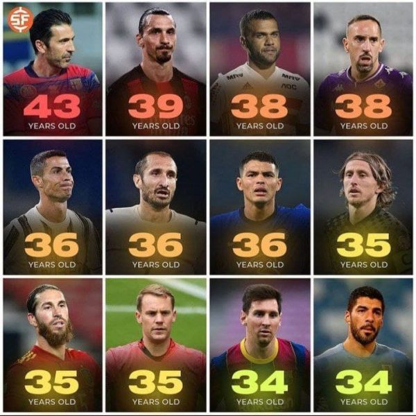 فوتبالیست‌های بالای ۴۰ سال؛ افسانه‌هایی که هنوز می‌درخشند!2