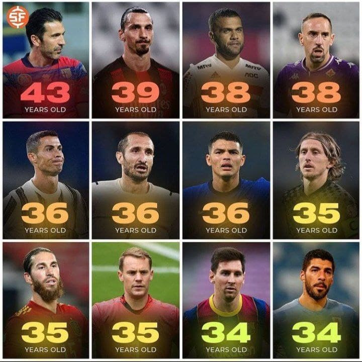 فوتبالیست‌های بالای ۴۰ سال؛ افسانه‌هایی که هنوز می‌درخشند!2