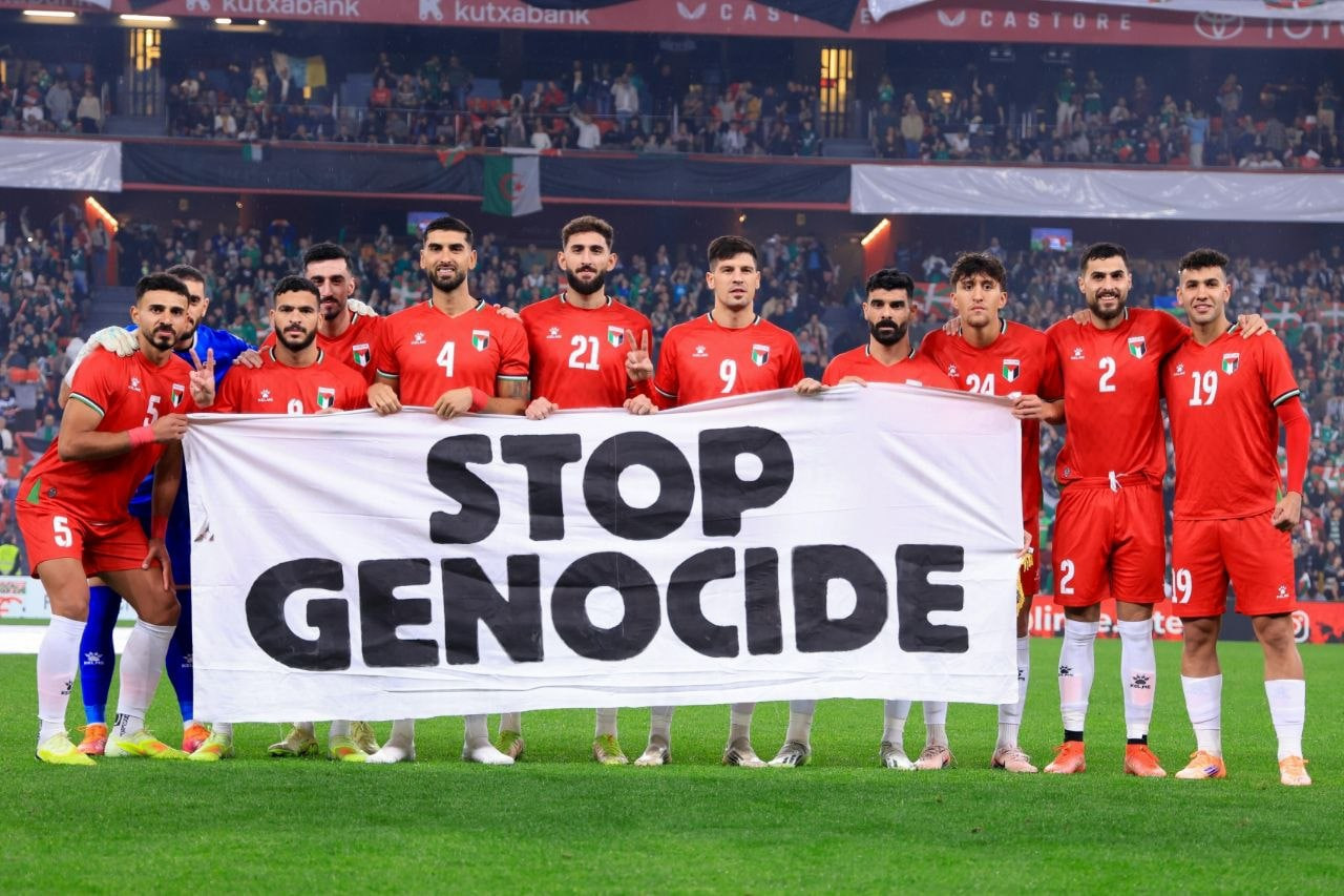 روایت بارسلونا از همبستگی؛ نمایش جنایت اسرائیل در مونتجوئیک22